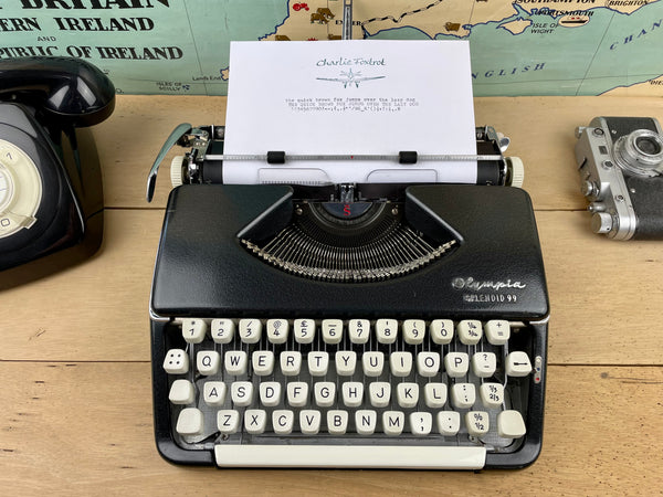 Olympia Splendid 99 Typewriter