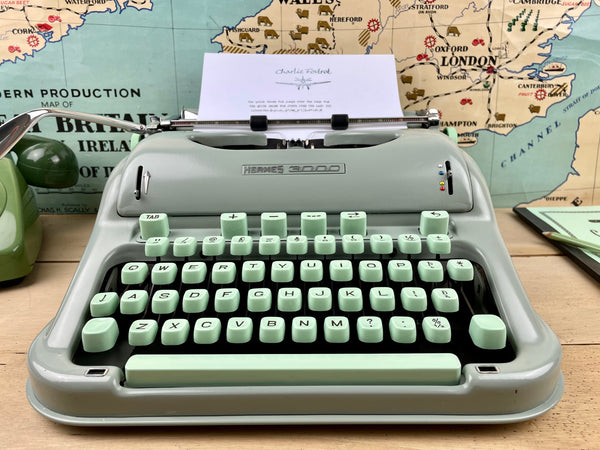 Typewriter, 1962  Hermes 3000