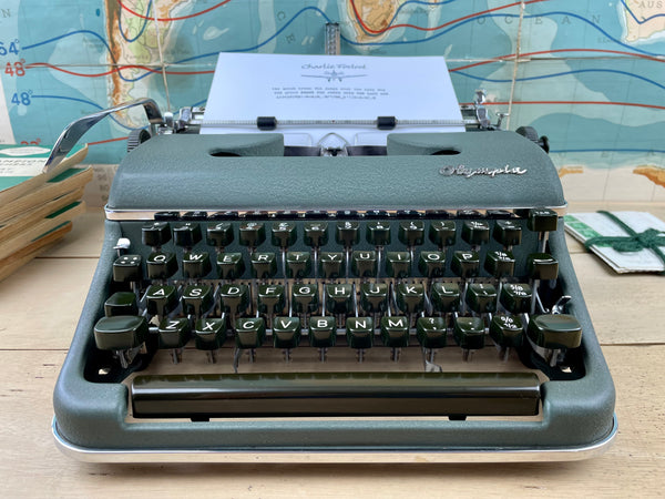 Typewriter, 1958 Olympia SM3