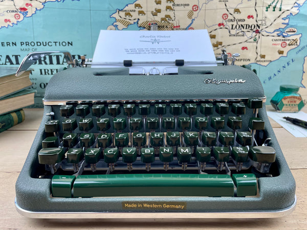 Typewriter, 1960 Olympia SM 4