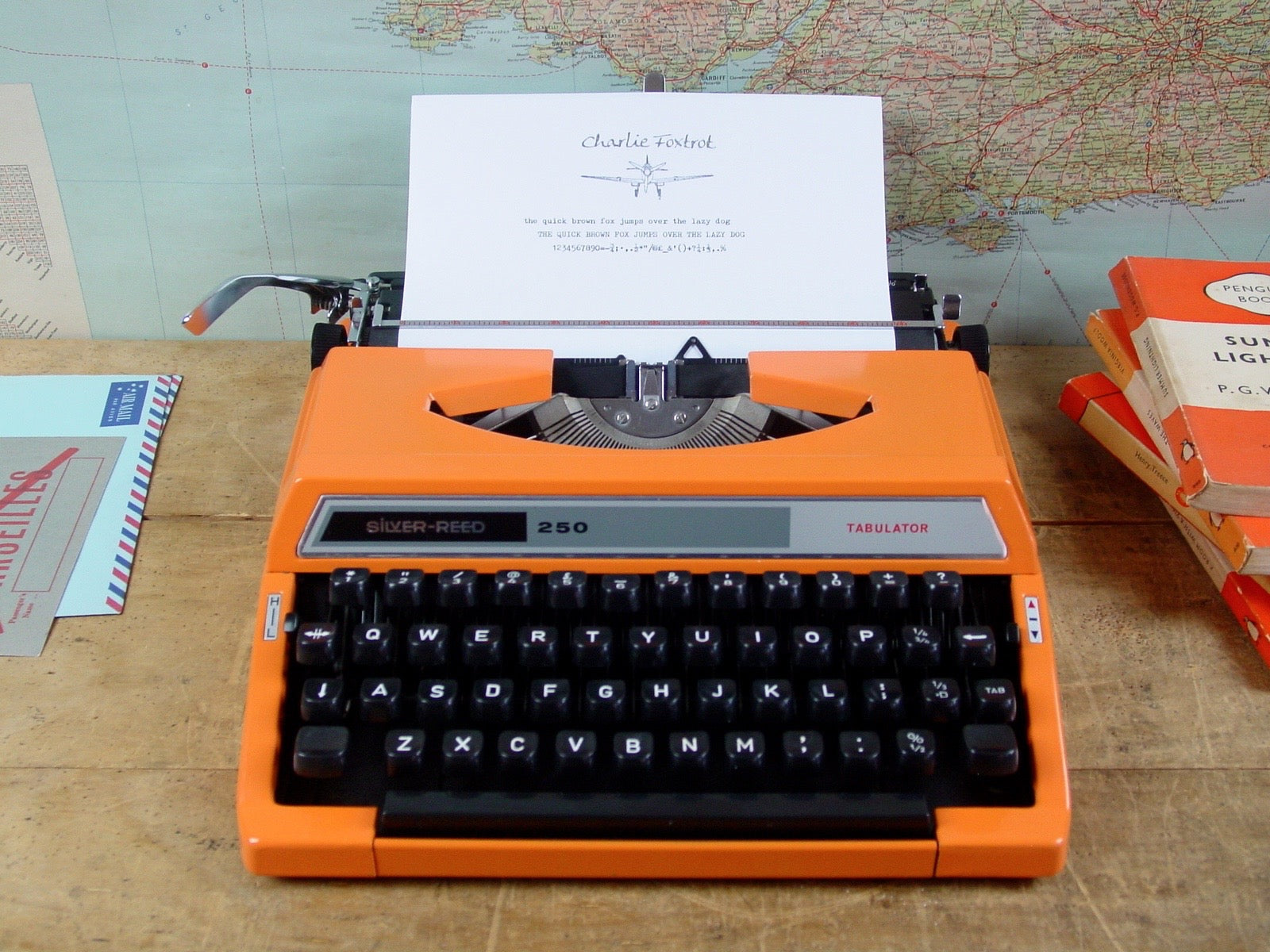 Silver Reed 250 – Charlie Foxtrot