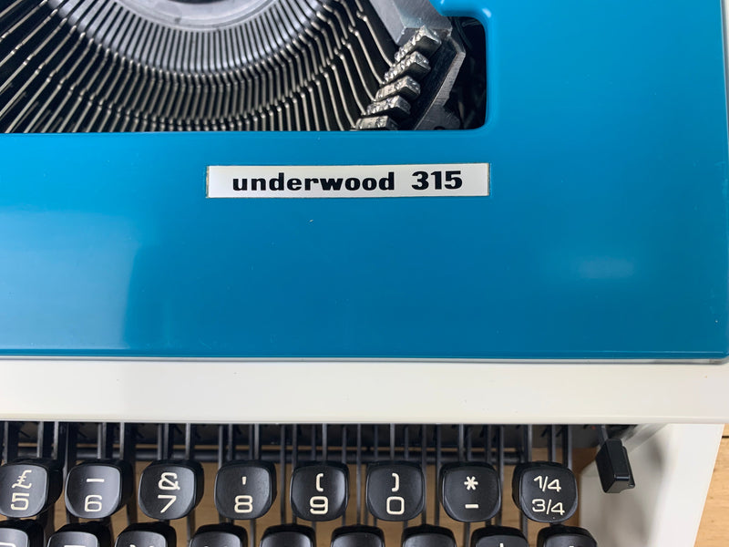 Underwood 315 - Blue