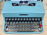 Typewriter, 1966 Olivetti Lettera 32 with the Uncommon Imperial Typeface