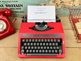 WH Smith Red Fox Typewriter