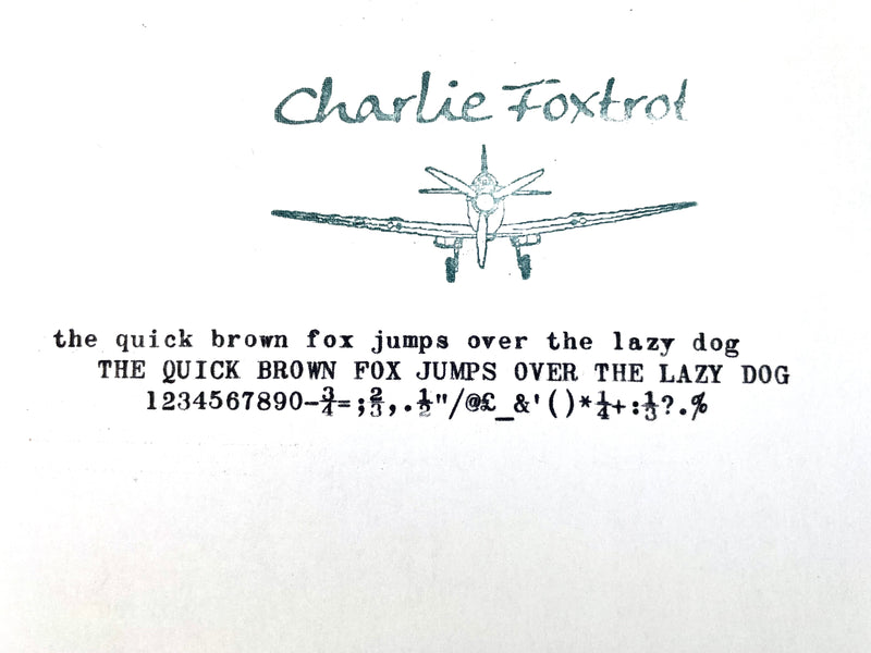 Typewriter, 1962 Olivetti Lettera 22 with Uncommon Imperial Typeface