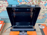 Typewriter, Orange Silver Reed 100