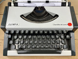 Typewriter, Olympia Traveller de Luxe S