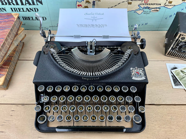Imperial No 1 Typewriter