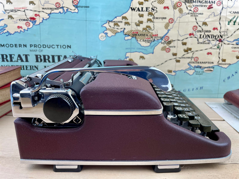 Typewriter, 1956 Olympia SM3 with New Platen