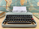 Typewriter, 1962 Olivetti Lettera 22 with Uncommon Imperial Typeface