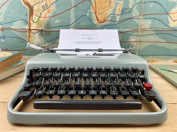 Typewriter, 1962 Olivetti Lettera 22 with Uncommon Imperial Typeface
