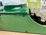 Typewriter, Rare Two Tone Green 1930 Remington Portable