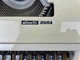 Typewriter, 1970 Olivetti Dora