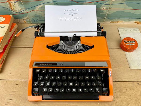 Silver Reed Typewriter
