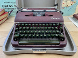 Typewriter, 1956 Olympia SM3 with New Platen