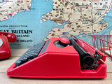 Typewriter,  WH Smith Red Fox