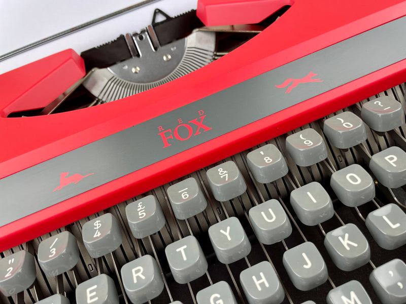 Typewriter,  WH Smith Red Fox