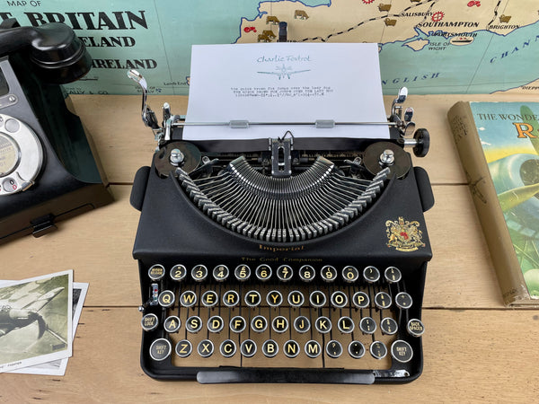 1941 Imperial No 1 Typewriter