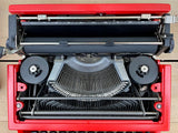 Typewriter, Olivetti Dora - Red