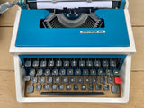 Typewriter, Underwood 315 - Blue