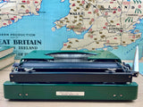 Typewriter, Silver Reed Silverette II - Green