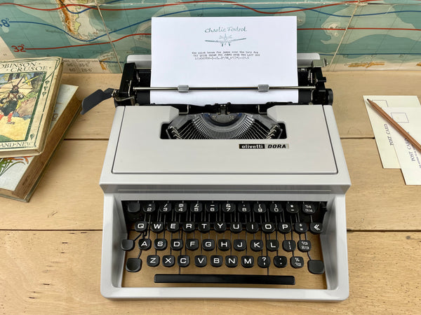 Olivetti Dora Typewriter