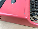 Typewriter, Rare 1960 Pink Olivetti 22
