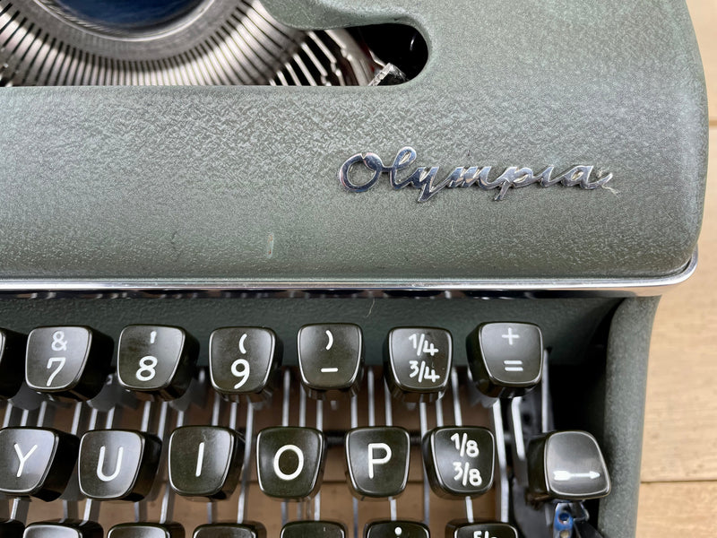 Typewriter, 1959 Olympia SM 2 with New Platen
