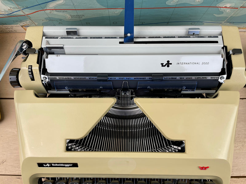 Typewriter, 1976 Scheidegger International 2000