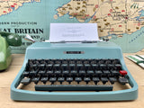 Typewriter, 1966 Olivetti Lettera 32 with the Uncommon Imperial Typeface
