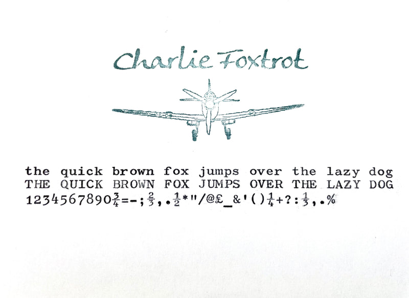 Typewriter, 1964 Olympia SM8 with Congress Typeface