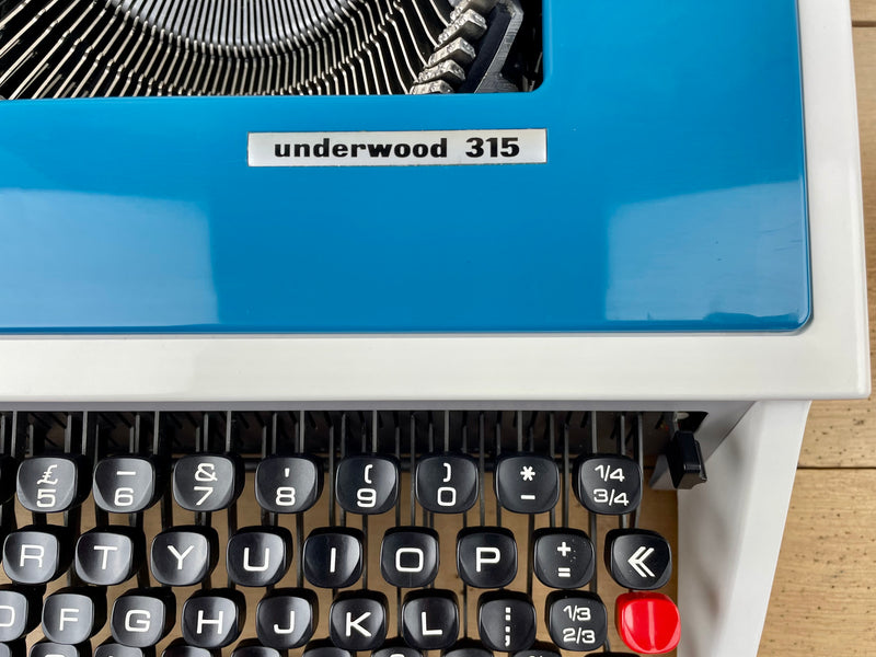 Underwood 315 - Blue