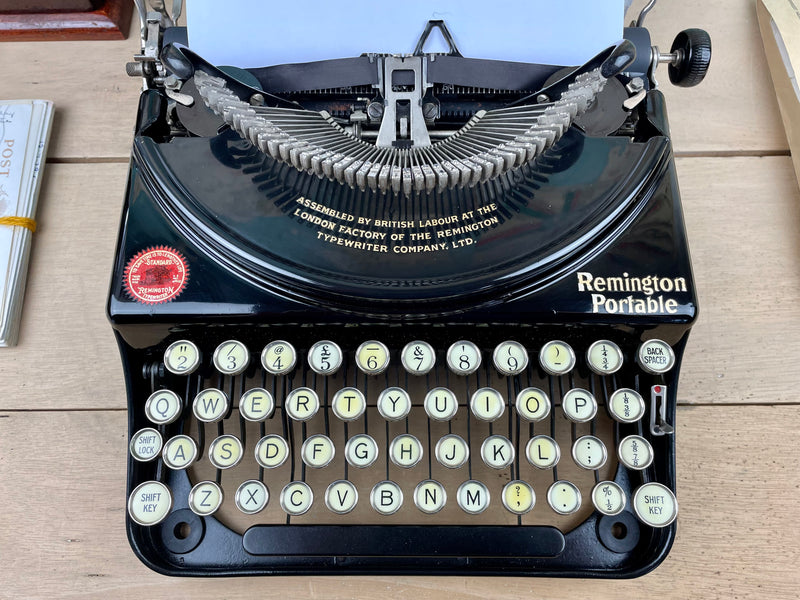 Typewriter, 1928 Remington Portable No 2