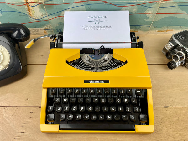 Silver Reed Typewriter
