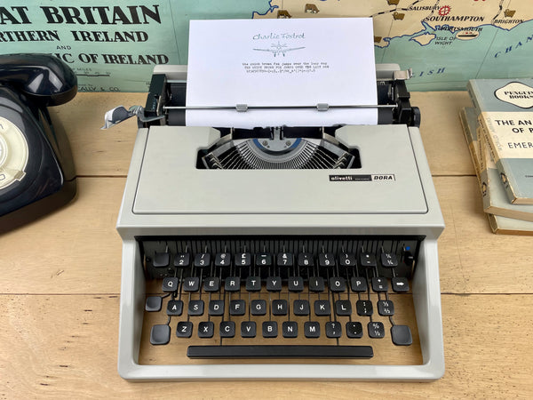 Olivetti Dora Typewriter