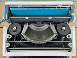 Typewriter, Underwood 315 - Blue