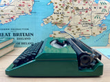 Typewriter, Silver Reed Silverette II - Green