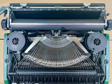 Typewriter, Silver Reed Silverette II - Green