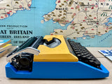 Typewriter,  Multicoloured Silver Reed