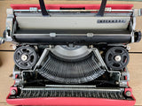 Typewriter, Rare 1960 Pink Olivetti 22