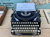 Imperial No 1 Portable Typewriter with New Platen