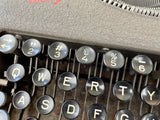 Typewriter, 1948 Hermes Baby portable
