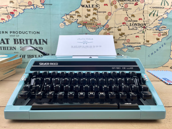 Typewriter,  Silver Reed De Luxe