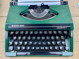 Typewriter, Silver Reed Silverette II - Green