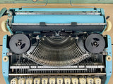 Typewriter, 1959 Uncommon Blue Splendid 33