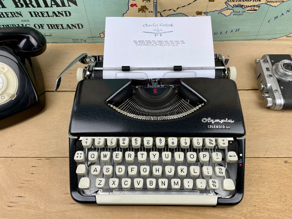 Olympia Splendid 66 Typewriter