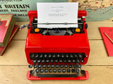 Olivetti Valentine Typewriter