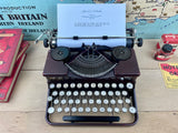Rare Bergundy 1927 Royal Typewriter