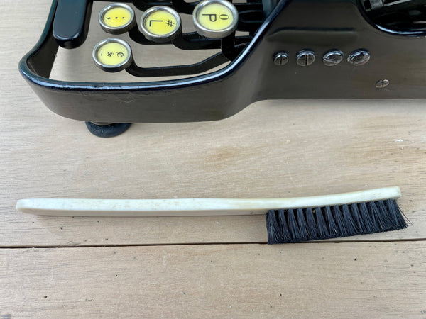 Bone Handle Typewriter Brush