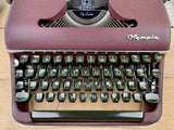 Typewriter, 1956 Olympia SM3 with New Platen